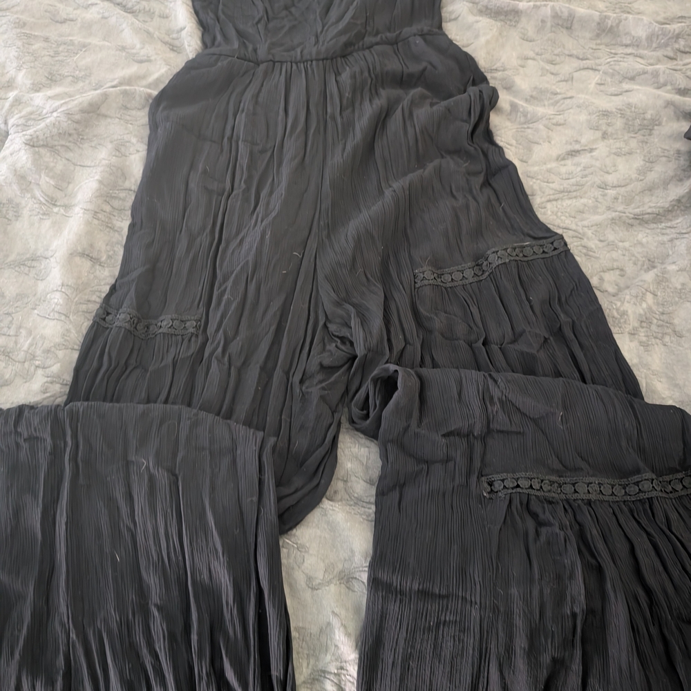 June & Hudson Charcoal Jumpsuit